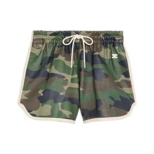 CELINE Повседневные шорты женские камуфляж