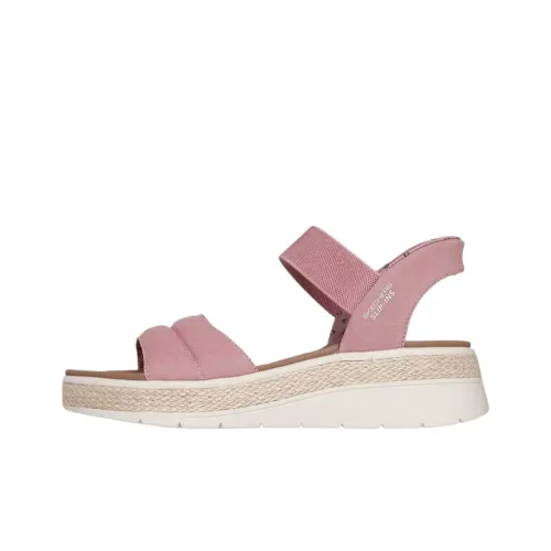 Skechers BOBS Sun Ray One Ремешок Сандалии Женские Розовые