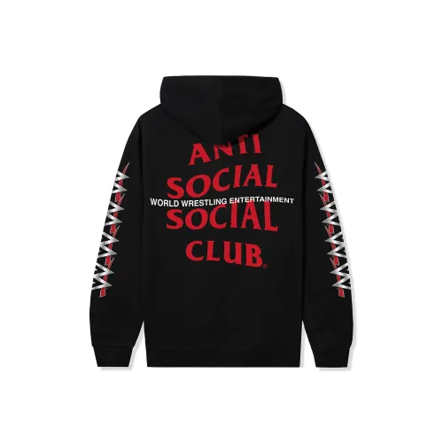 ANTI SOCIAL SOCIAL CLUB WWE Collaboration Черный Унисекс Свитшоты