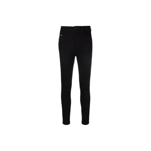 DIESEL Женские джинсы черного цвета