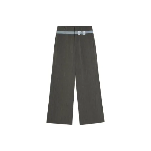 REDOLENCE Повседневные брюки Женские Темно-серый