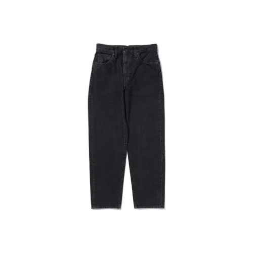 Levis Женские джинсы черно-серого цвета