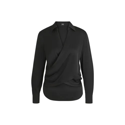 HUGO BOSS Черные Женские Рубашки