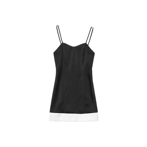 YITOUAGUA Черные Женские Слиплатья