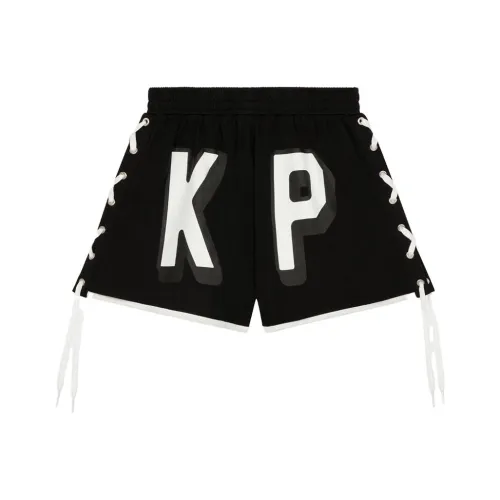 KENZO Черные Женские Повседневные Шорты