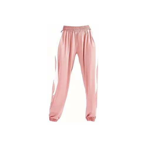 PEAK Повседневные брюки женские розовые и белые