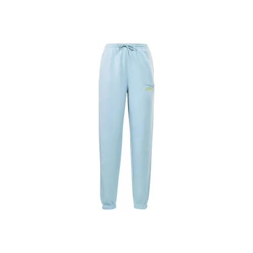 Reebok Vector Graphic Jogger Вязаные тренировочные брюки женские светло-синие