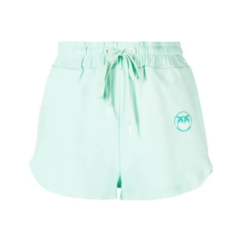 PINKO Морской зеленый Женские Повседневные шорты