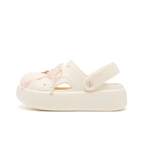 JOSINY Сабо Экрю Высота каблука 5,8 см Женские