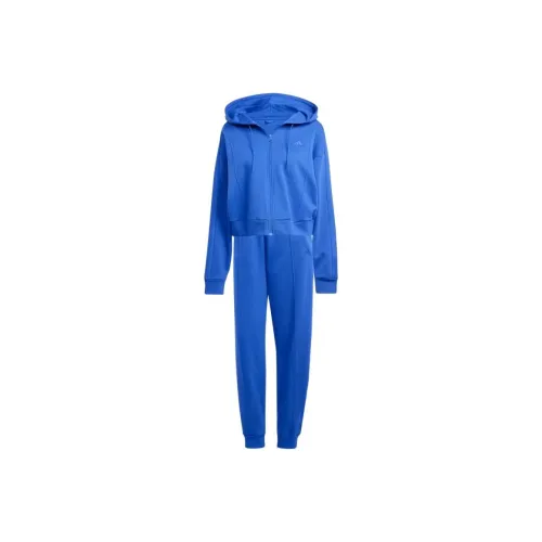 Adidas Energize Tracksuit Свитшот Комплект Женский Синий