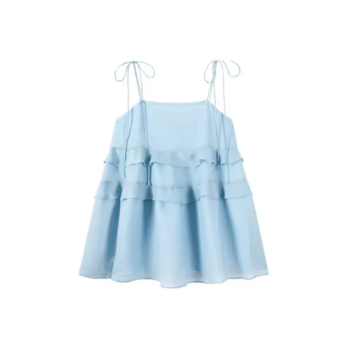 CARIEDO Мягкий Гипсофила Синий Женские Слиплатья