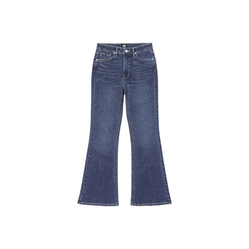 Lee совместный бренд SS25 Джинсы Женские Темно-синий