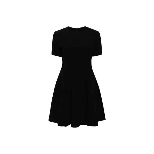 CFCL Black Женские Короткие Платья с Рукавами