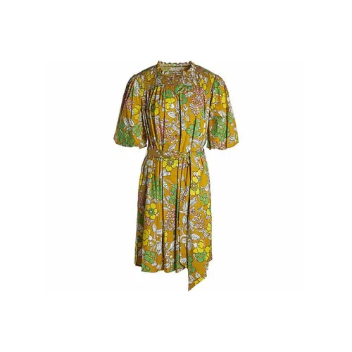TORY BURCH SS21 Платье Женское Желтое