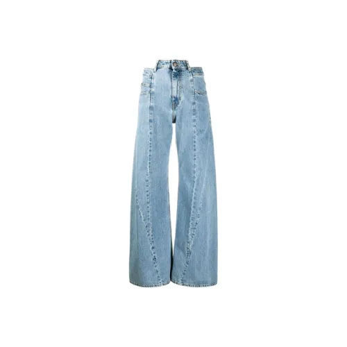 Maison Margiela Синие Женские Джинсы