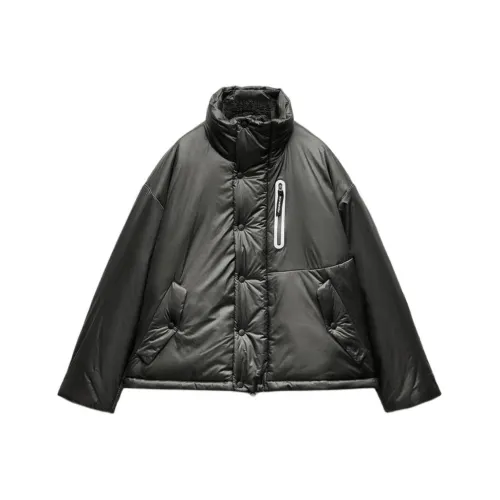 ZARA x And wander Collaboration SS25 Пуховая куртка Женская Черная