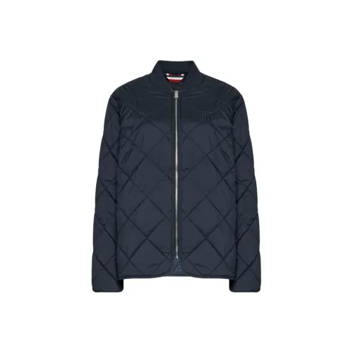 Tommy Hilfiger Темно-синие женские объемные куртки (пуфы)