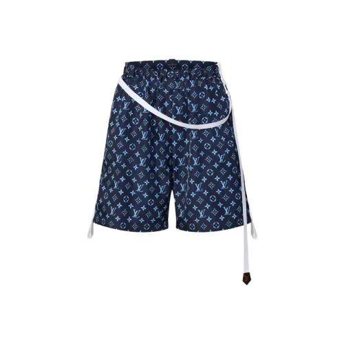 LOUIS VUITTON FW22 Повседневные шорты Женские Синие