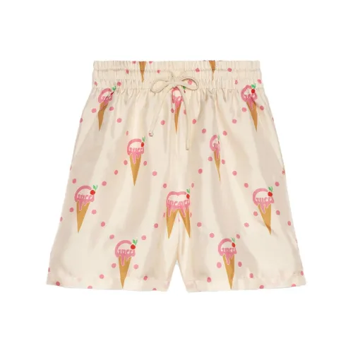 GUCCI SS23 Повседневные шорты женские цвет слоновая кость