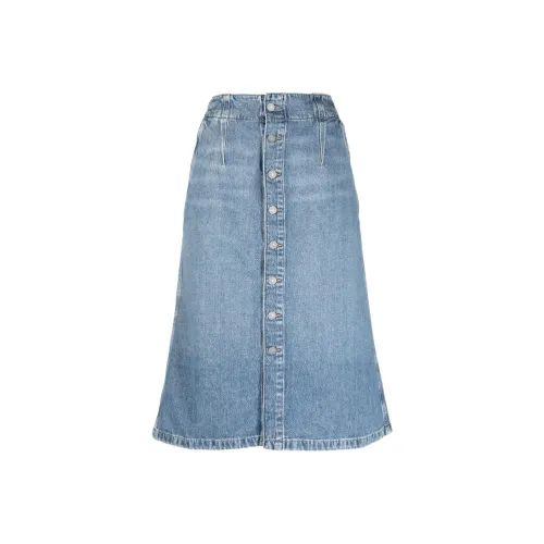 Polo Ralph Lauren Denim Long Skirt Women's Blue