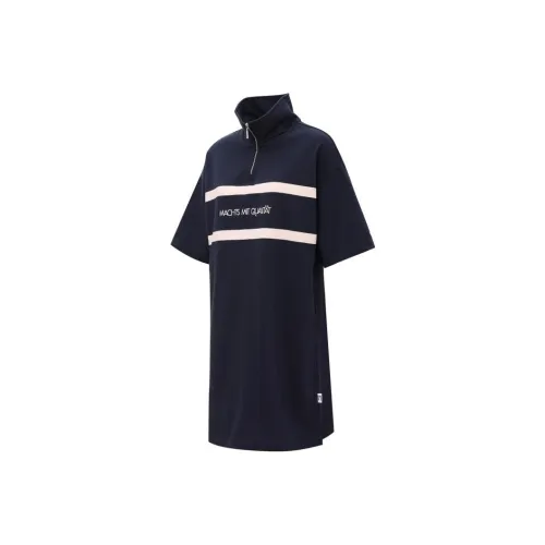 PUMA MMQ Фиолетовый Женские Платья с Коротким Рукавом