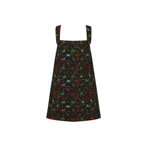 DIOR FW22 Slip Платье Женское Черное