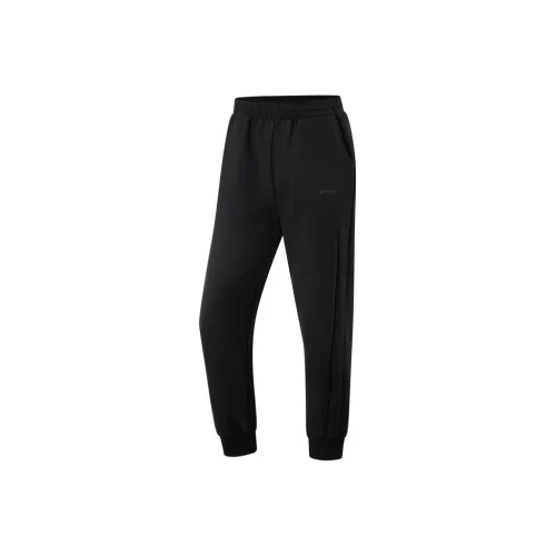 LINING Fitness Series Повседневные брюки Женские Черный