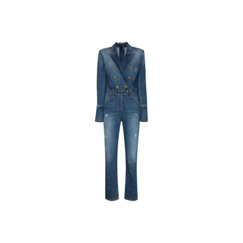 BALMAIN Синий Женские Комбинезоны