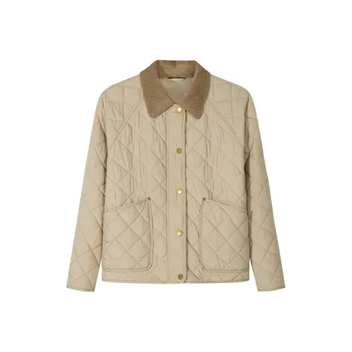 IT'Real Пуховая куртка с теплым флисом Женская Ореховый цвет