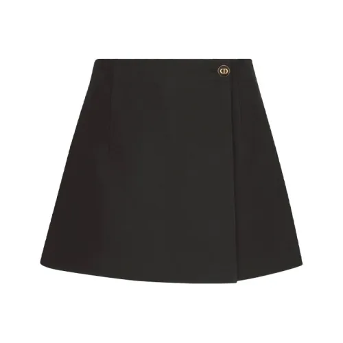 DIOR 30 Montaigne Черные Женские Повседневные Шорты
