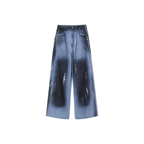 TOOOLAZY Синие Женские Джинсы