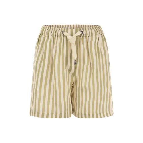 Brunello Cucinelli Коричневые Женские Повседневные Шорты