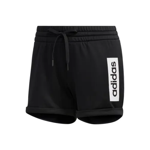 Adidas Черные Женские Повседневные Шорты
