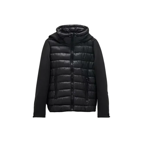 ZARA Пуховая куртка Женская Черная