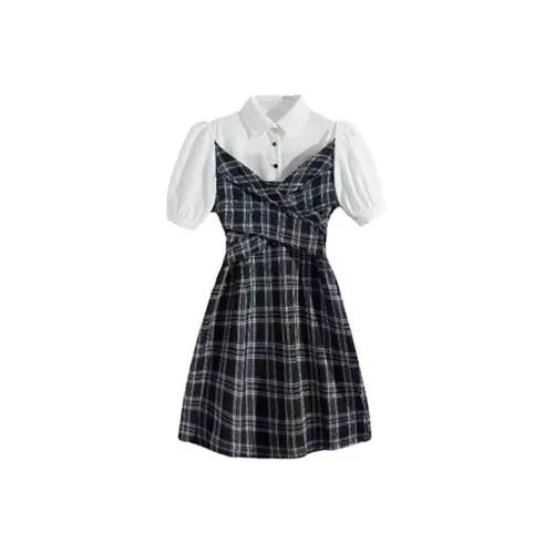 RTNH Короткий рукав Платье Женское