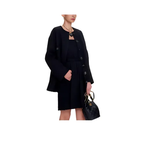 CHANEL SS21 Sleeveless Dress Women's Black CHANEL SS21 Без рукавов Платье Женское Черное