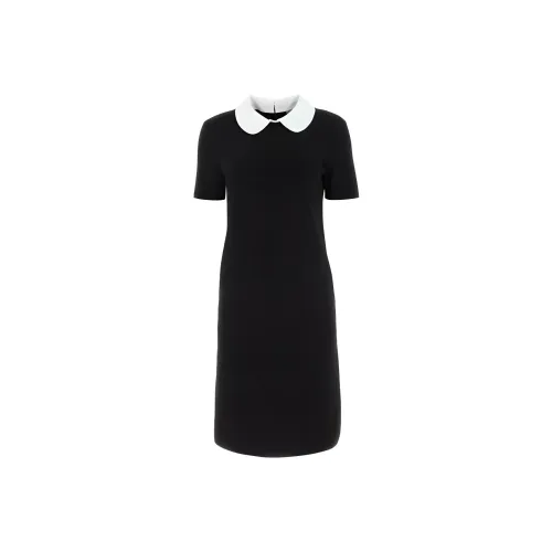 TORY BURCH SS23 Короткий рукав Платье Женское Черное