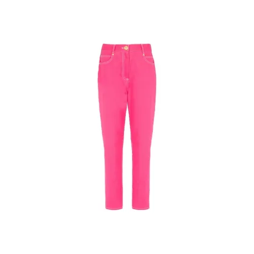 BALMAIN Розовые Женские Джинсы