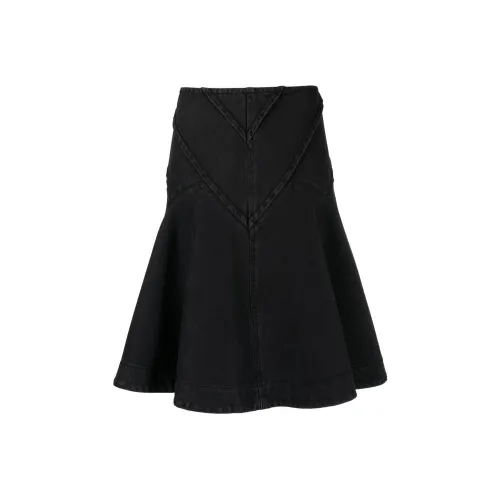 WE11DONE Деним Длинная Юбка Женская