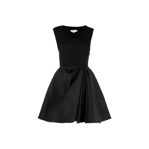 Alexander McQueen Черное Женское Платье без Рукавов