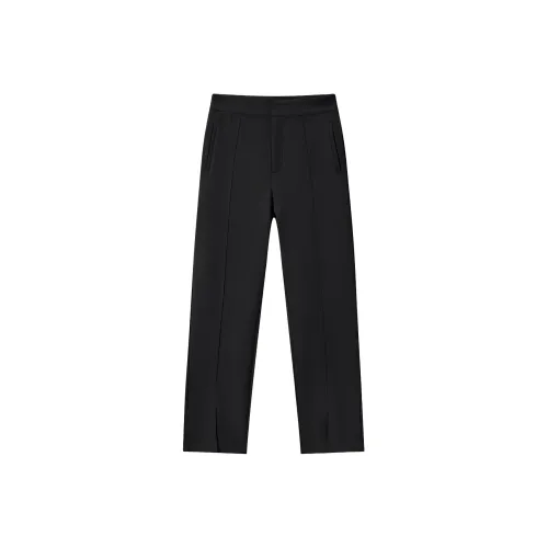 EICHITOO Повседневные брюки Женские Черный