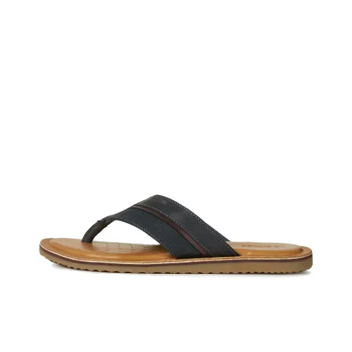 GEOX Резиновая подошва устойчивая к истиранию шлепанцы мужские черные