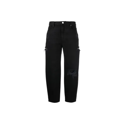 Рамка Черные Женские Джинсы