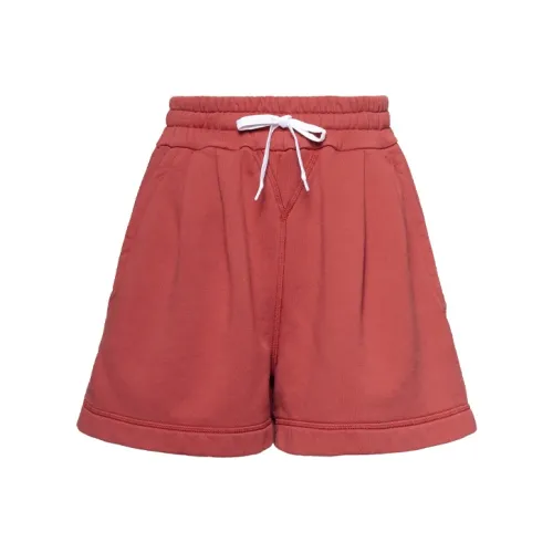 MIU MIU Red Женские Повседневные шорты
