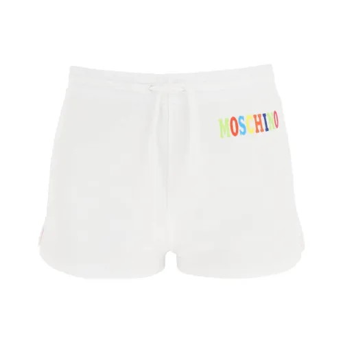 MOSCHINO Белые Женские Повседневные Шорты