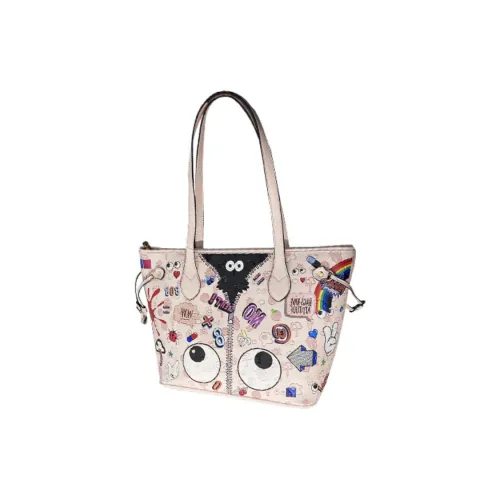 EYE THEME ПУ (полиуретан) Сумка-тоут Сумка для покупок Сумка через плечо Сумка Женская Розовая