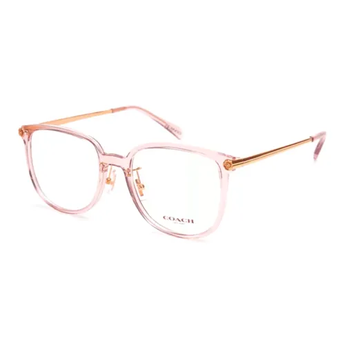 COACH Пластина Нерегулярная форма Оправы для очков Женские Розовый
