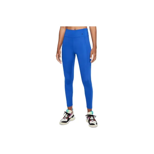 JORDAN Blue Women's Leggings Джордан Синий Женские Леггинсы