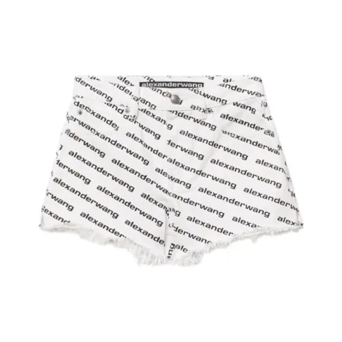 alexander wang Белые Женские Повседневные шорты