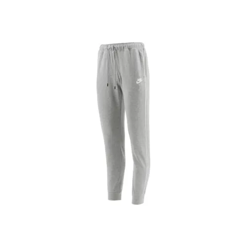 NIKE Серые Женские Вязаные Тренировочные Брюки